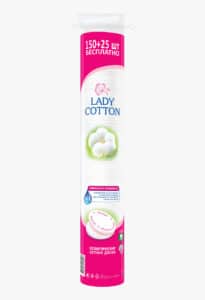 Lady Cotton Диски ватні косметичнi, 150+25шт.
