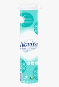 NOVITA Delicate Диски ватні косметичні, 120шт.