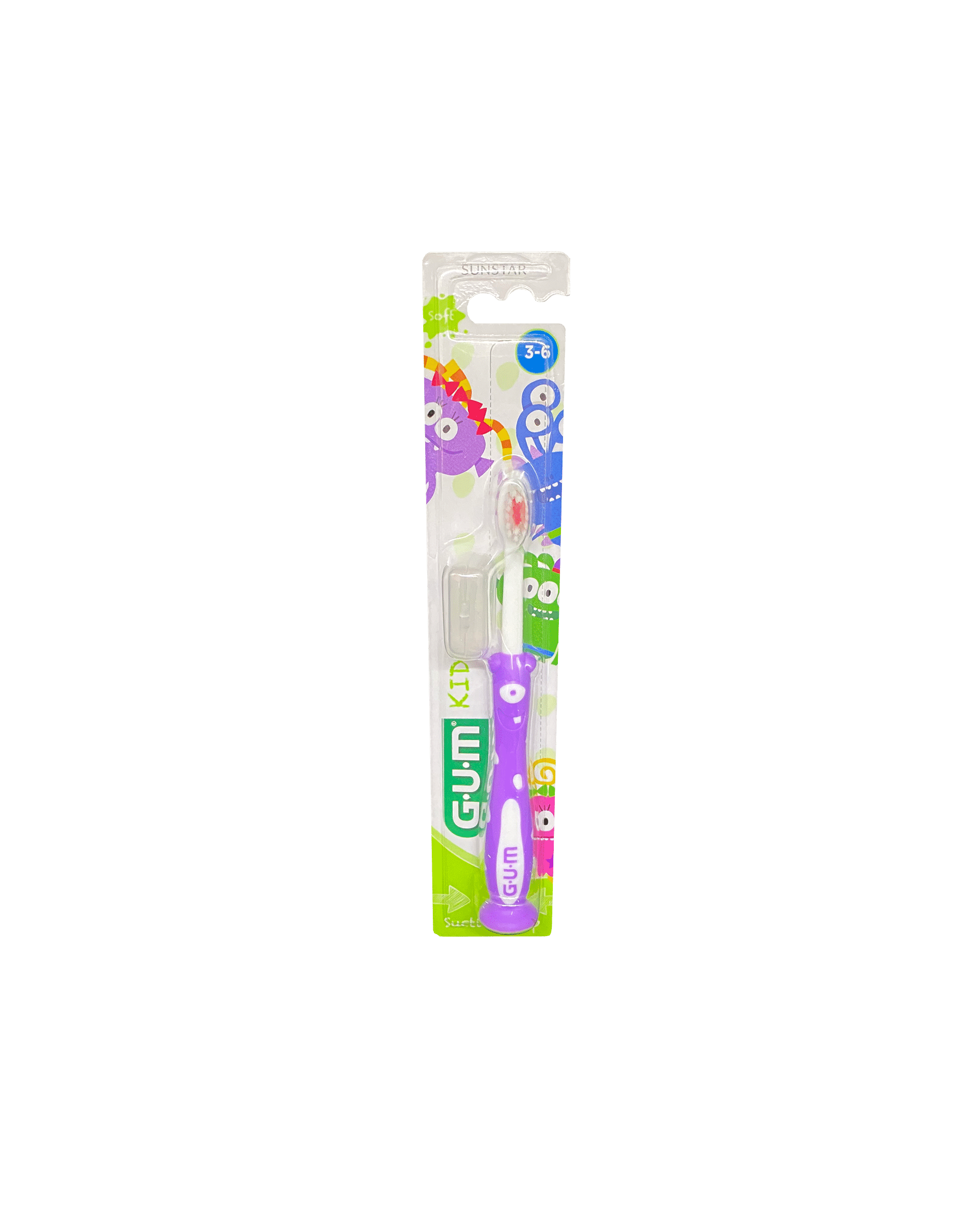 Зубна щітка GUM KIDS MONSTER