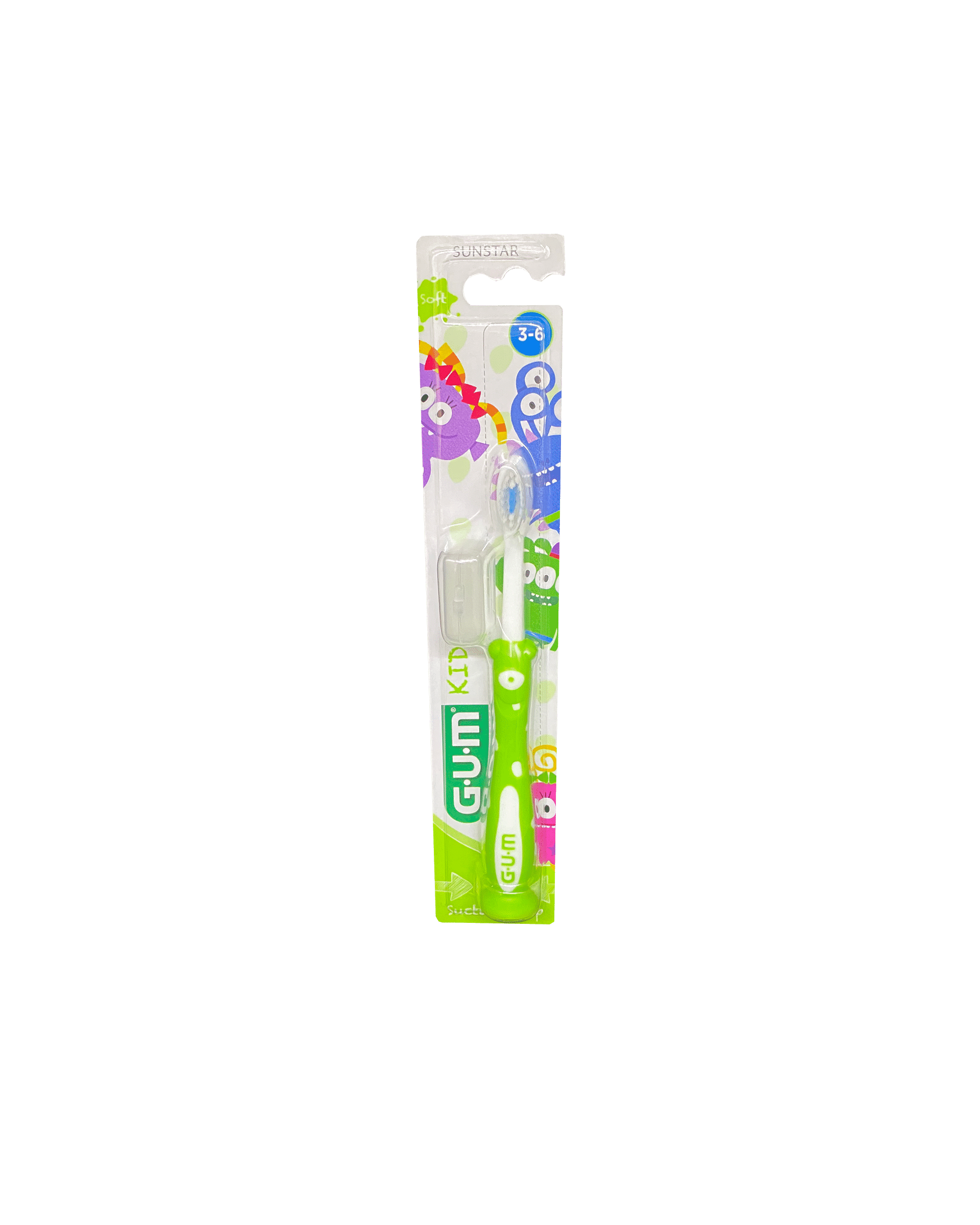 Зубна щітка GUM KIDS MONSTER