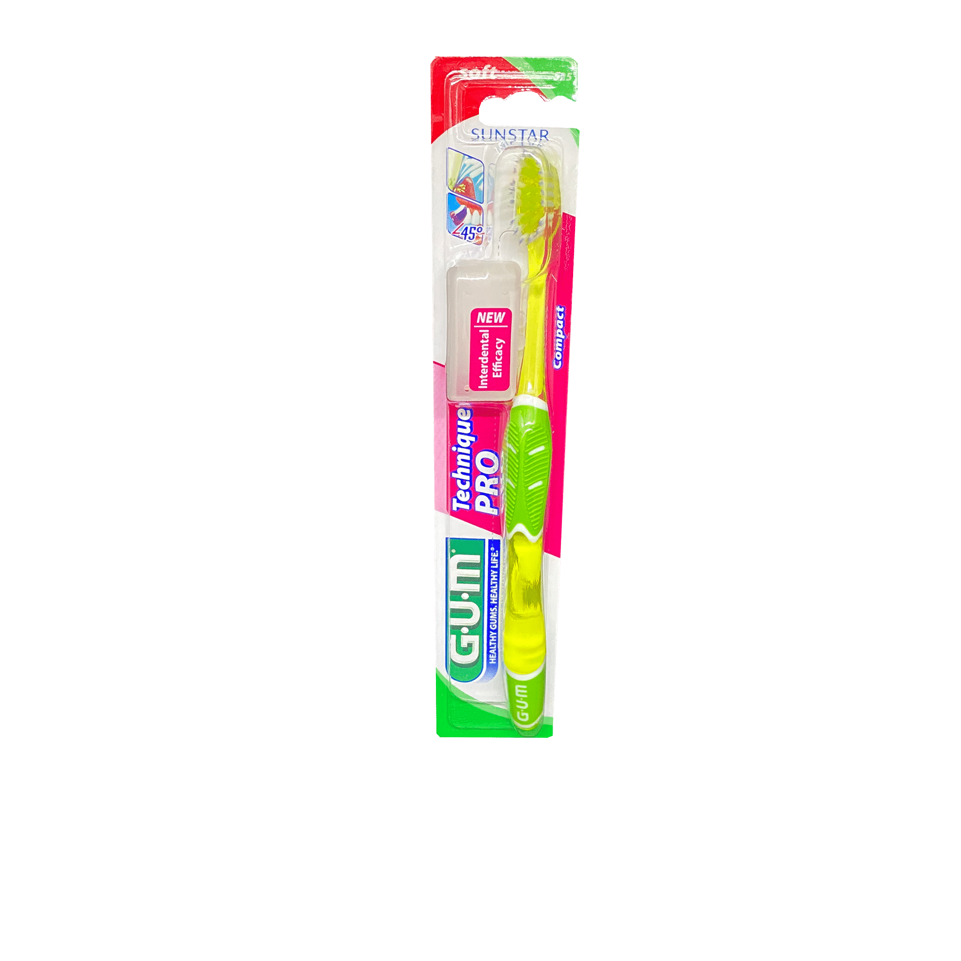 Зубна щітка GUM Technique PRO COMPACT SOFT, м’яка