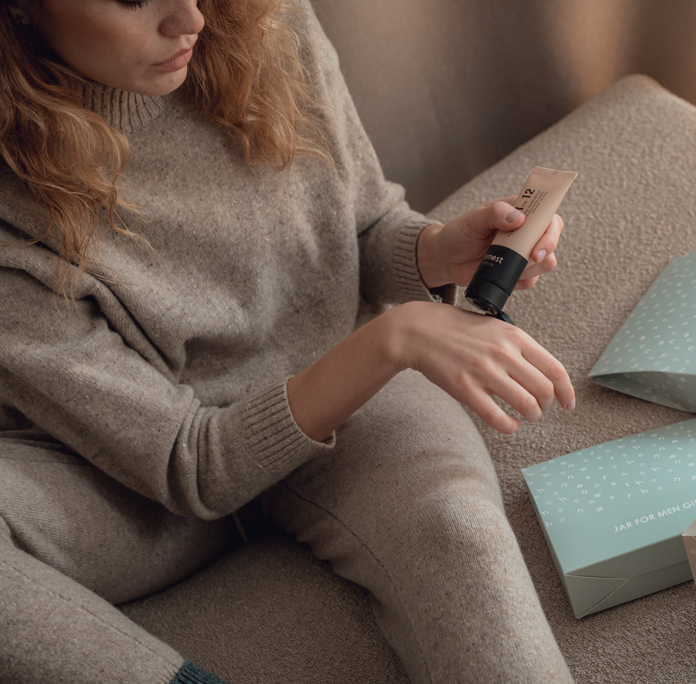 Зволожувальний крем для рук та тіла JAR №12 vetiver від honest products, 75мл