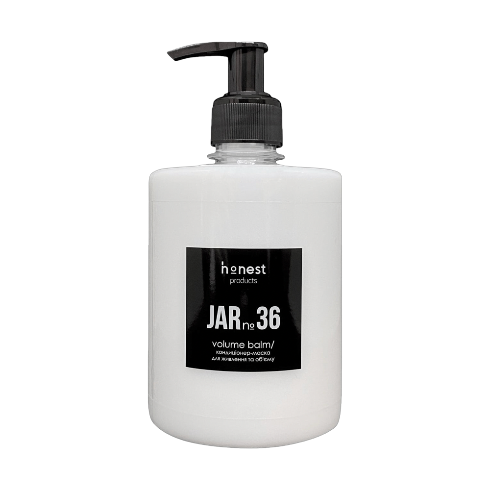 Кондиционер-маска для питания и объема JAR №36 от honest products, 500мл