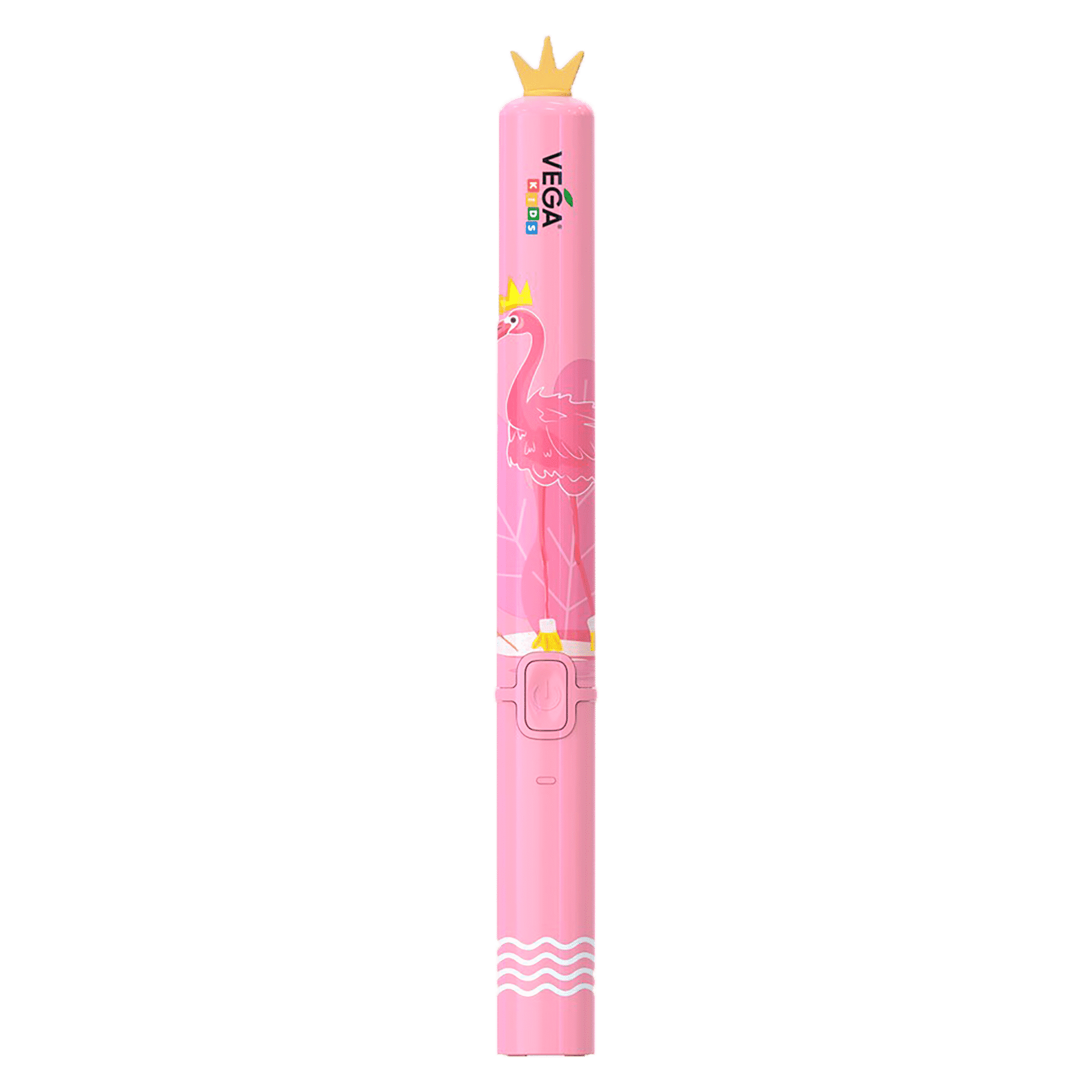 Электрическая детская звуковая зубная щетка Vega Kids VK-500Р (розовая)