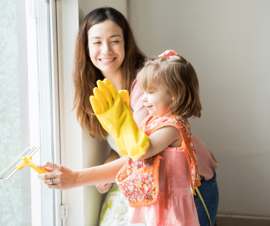 Рекомендації для мам з прибирання квартир