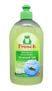 Frosch Бальзам для посуды Зеленый чай, 500мл