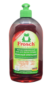 FROSCH Гель-концентрат для посуды Красный Апельсин, 500мл