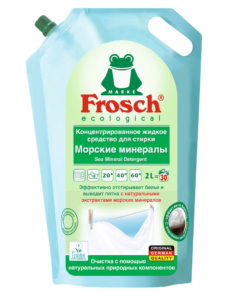 FROSCH Концентрированное жидкое средство для стирки Морские минералы, 2л