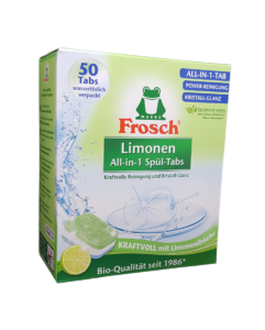FROSCH Таблетки для миття посуду в ПММ Лимон 20г, 50шт