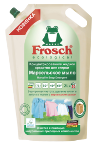 Frosch Концентрированное жидкое средство для стирки Марсельское мыло, 2л
