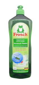 FROSCH Средство для мытья посуды Зеленый лимон, 1л
