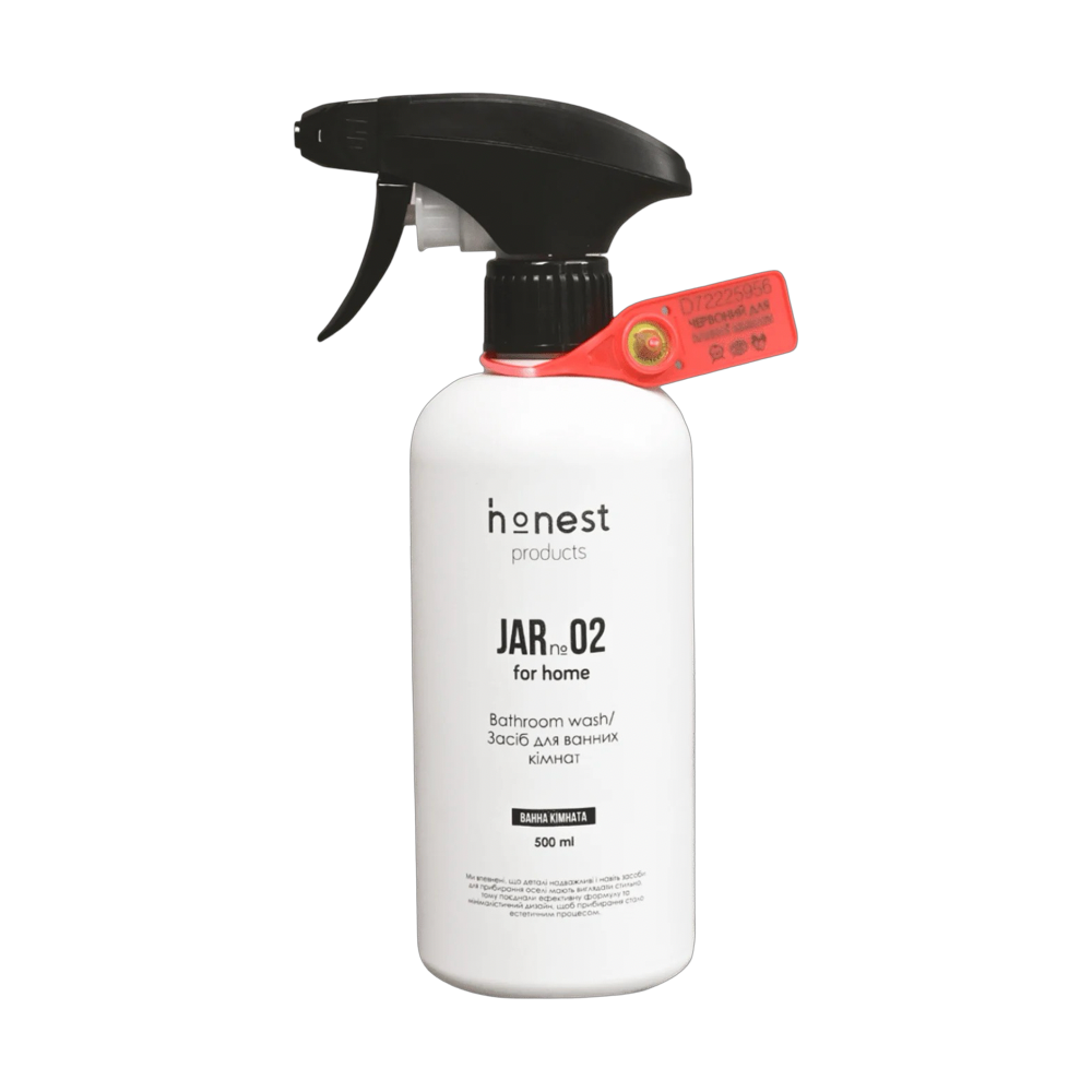Средство пенное для ванных комнат JAR №02 от honest products for home, 500мл