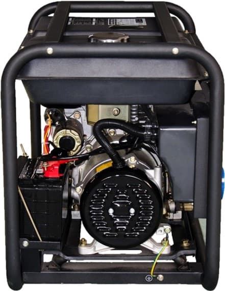 Генератор дизельний ITC Power 6500W AVR einphasig DG7800LE, чорний