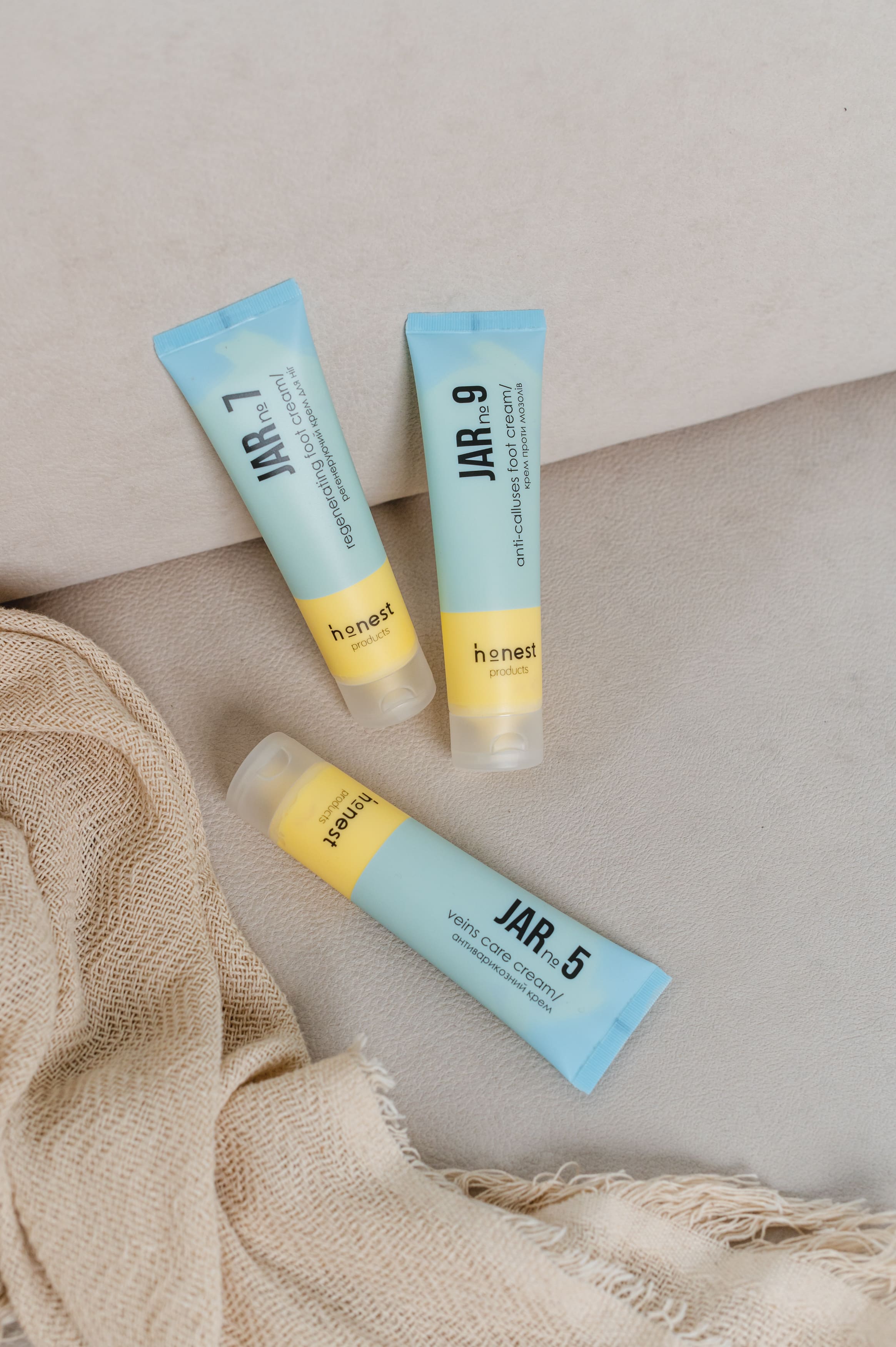 Регенеруючий крем для ніг med JAR №7 від honest products, 100мл