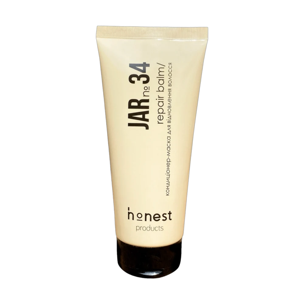 Кондиционер-маска для восстановления поврежденных волос JAR №34 от honest products, 200мл
