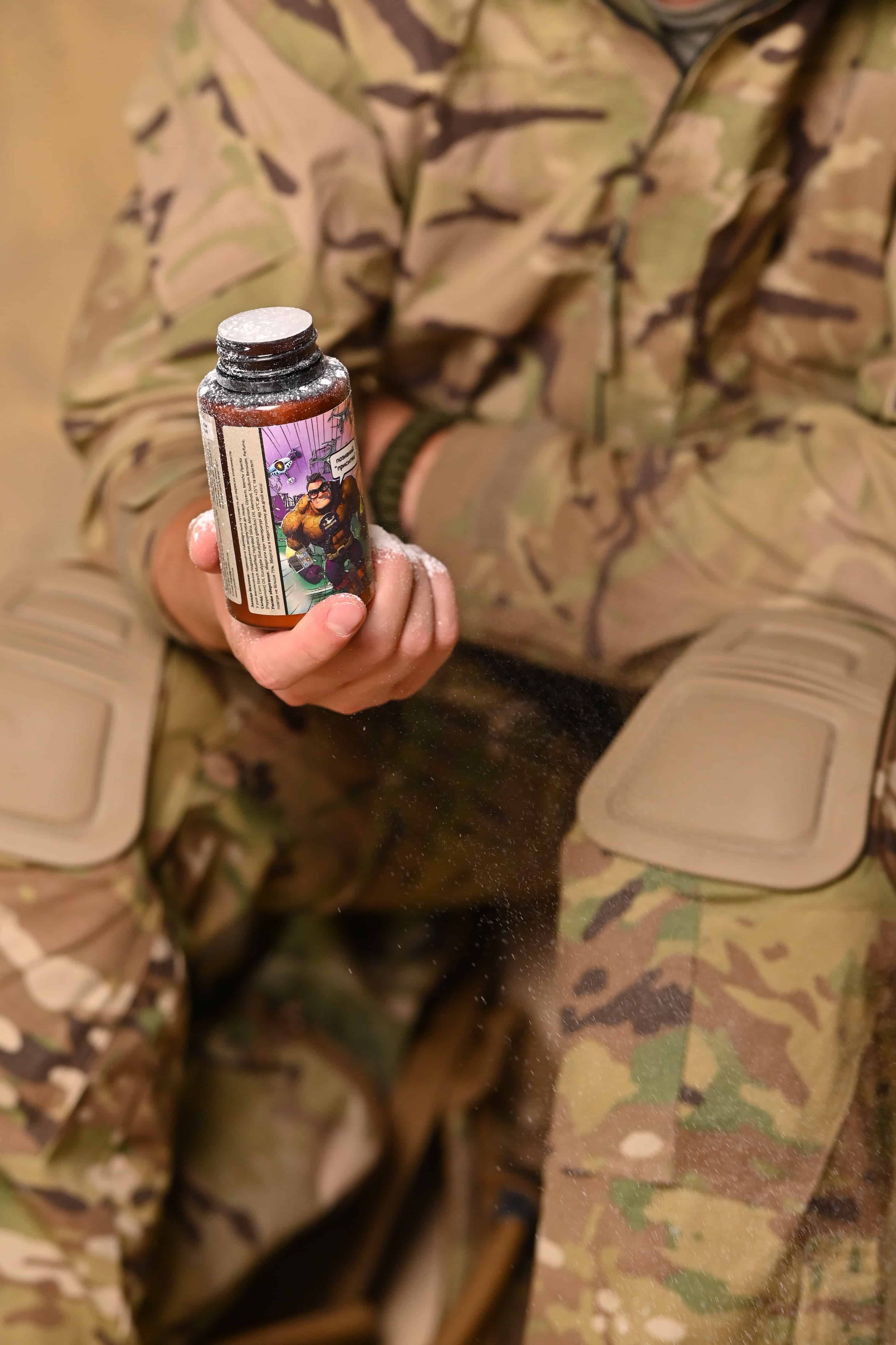 Пудра для ніг Military edition від honest products, 100г