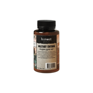 Пудра для ніг Military edition від honest products, 100г