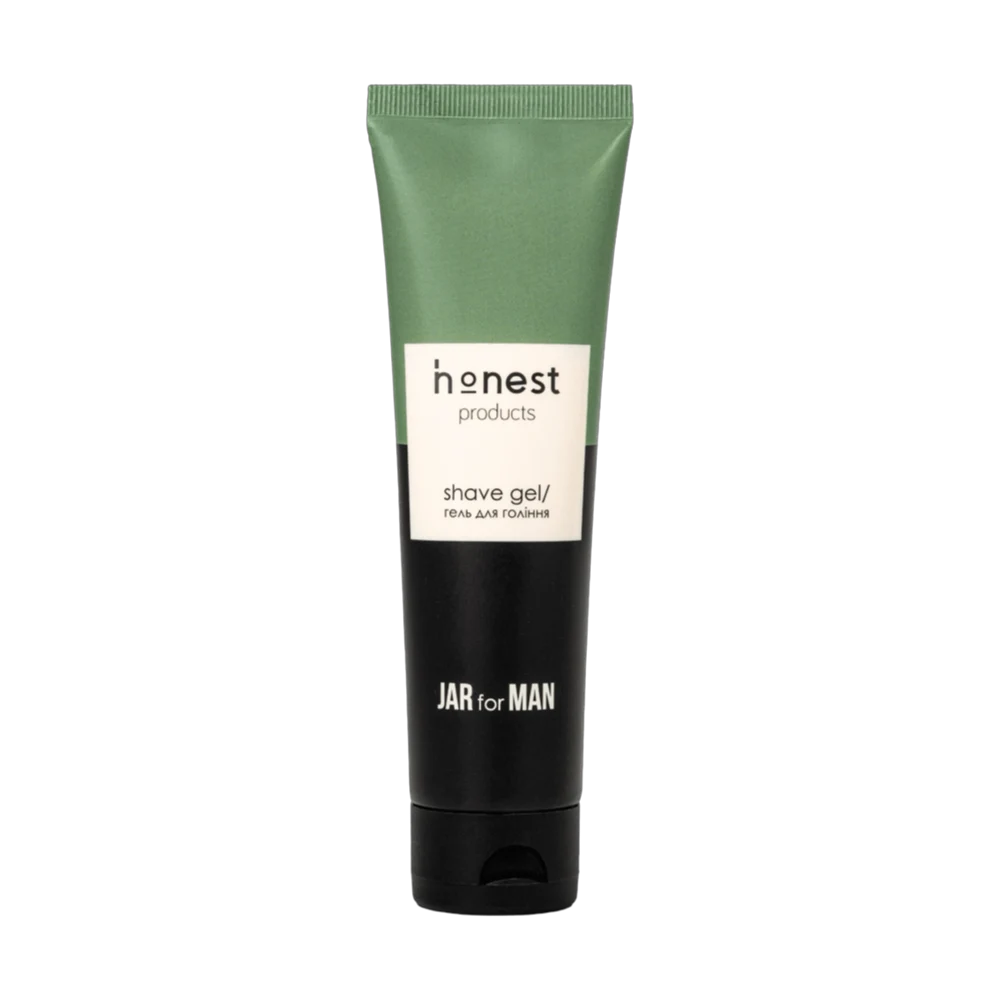 Гель для бритья и оформления линии бороды Jar for Men от honest products, 100мл