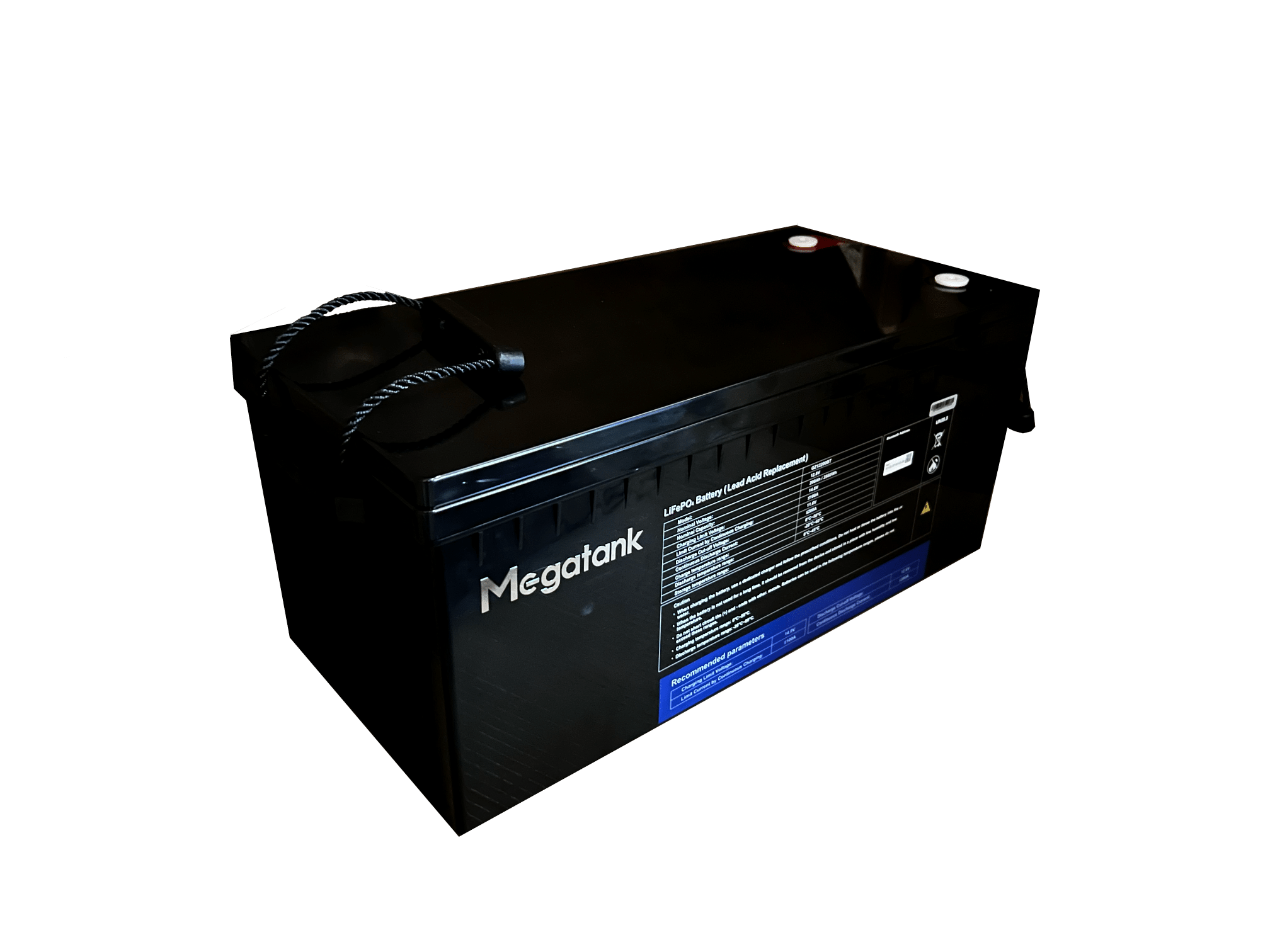 LiFePo4 аккумулятор 12В 200А*ч (2400 Вт*ч) для UPS / ИБП, батарея LiFePo4 Megatank 12V 200Ah