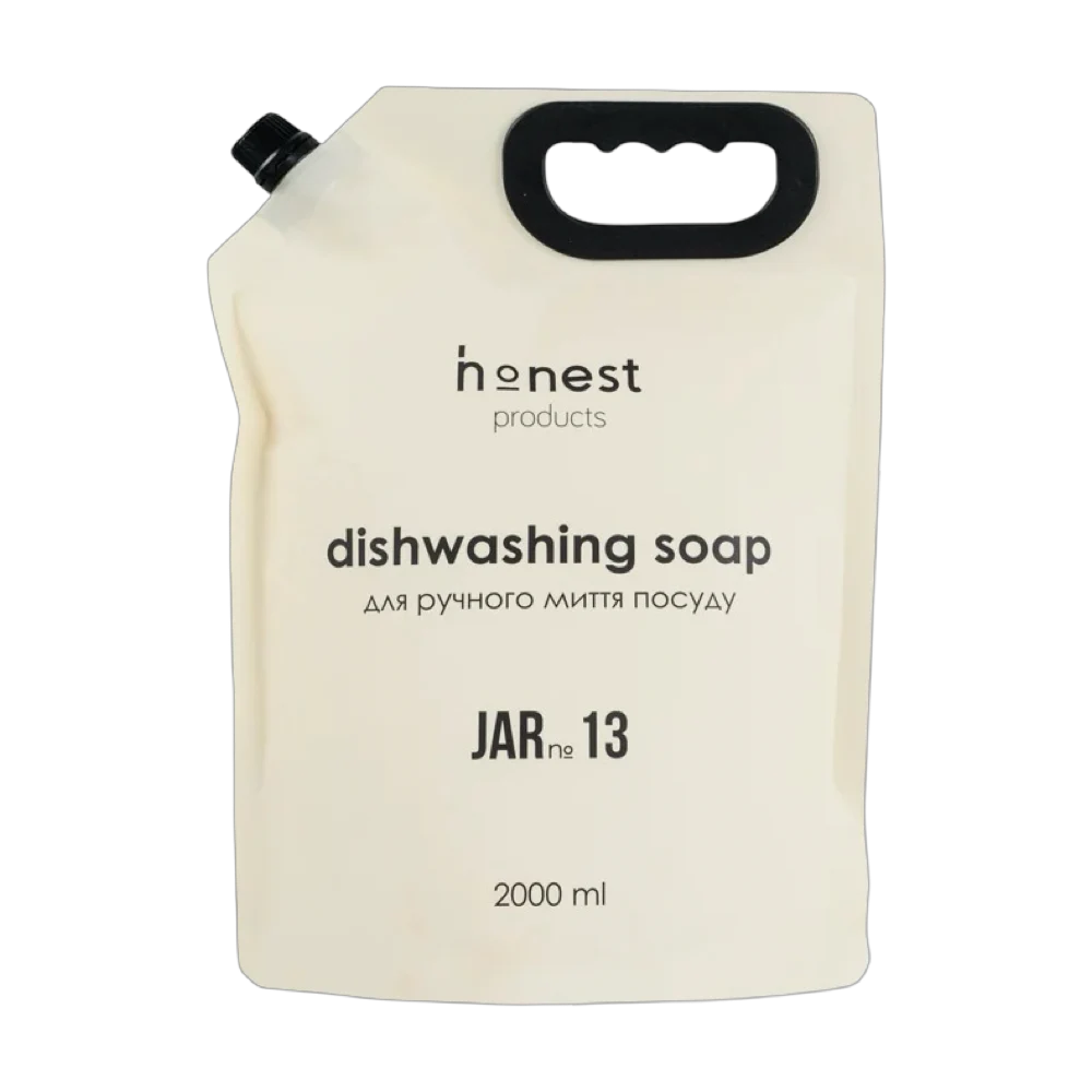 Деликатное средство для мытья посуды JAR №13 от honest products for home, 2л