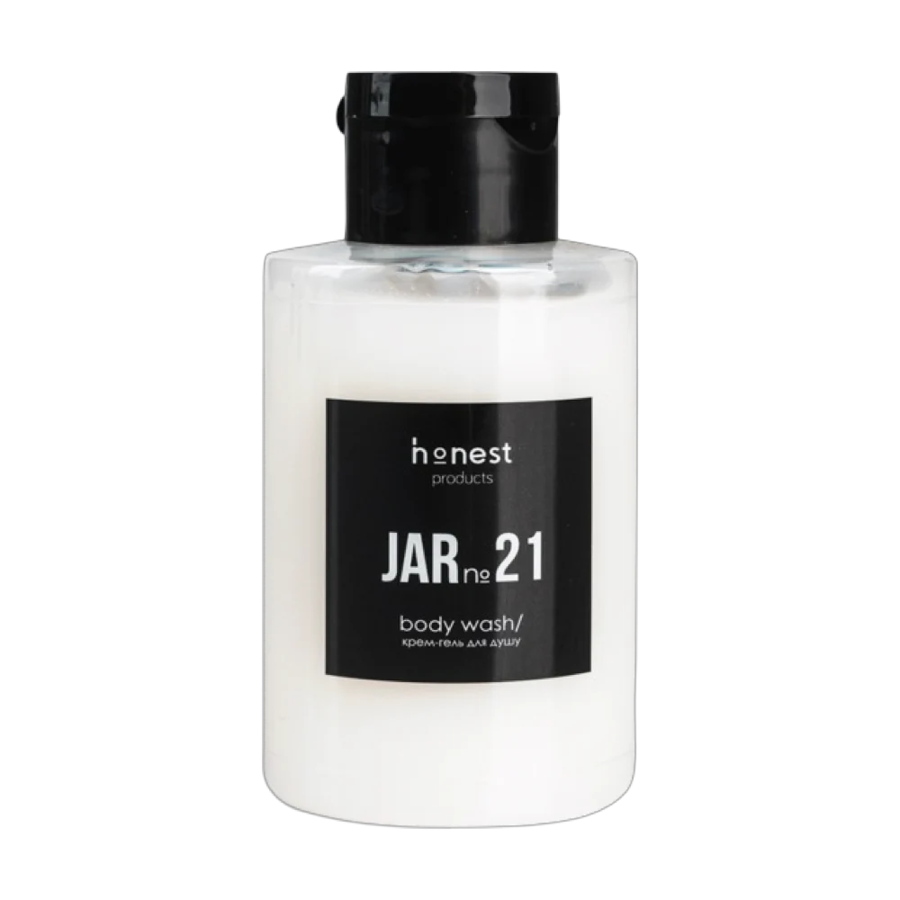 Увлажняющий крем-гель для душа JAR №21 vanilla от honest products, 100мл
