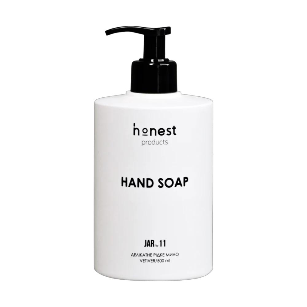 Деликатное жидкое мыло JAR №11 vetiver от honest products, 500мл