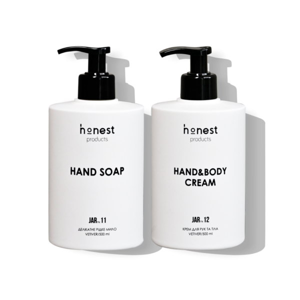 Набор для рук hand soap&cream vetiver set