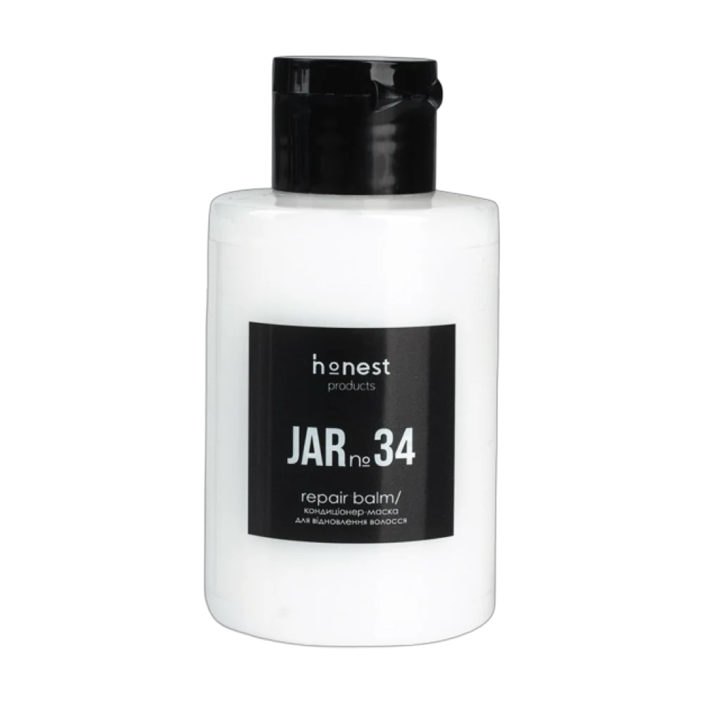 Кондиционер-маска для восстановления поврежденных волос JAR №34 от honest products, 100мл