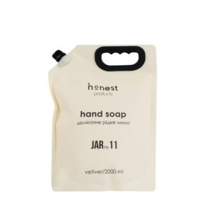 Делікатне рідке мило JAR №11 vetiver від honest products, 2л
