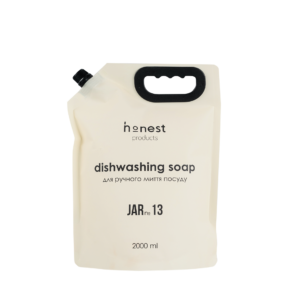 Делікатний засіб для ручного миття посуду JAR №13 від honest products for home, 2л