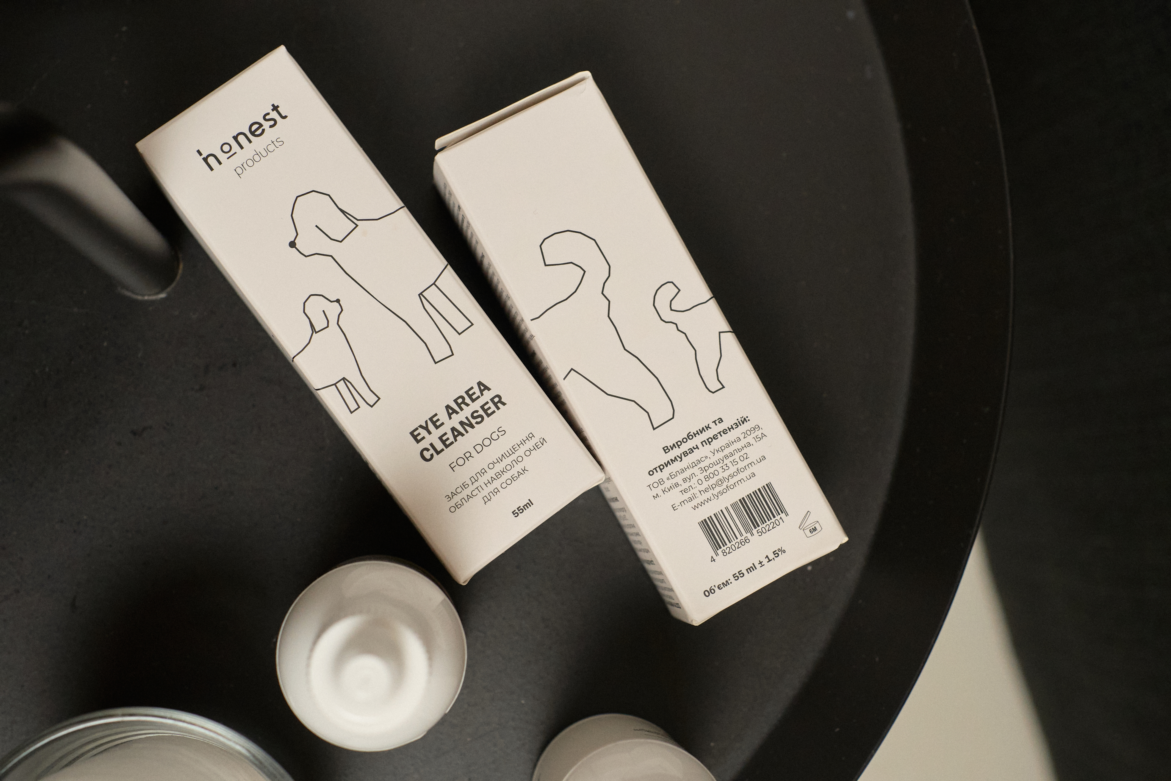 Набір доглядових засобів для собак