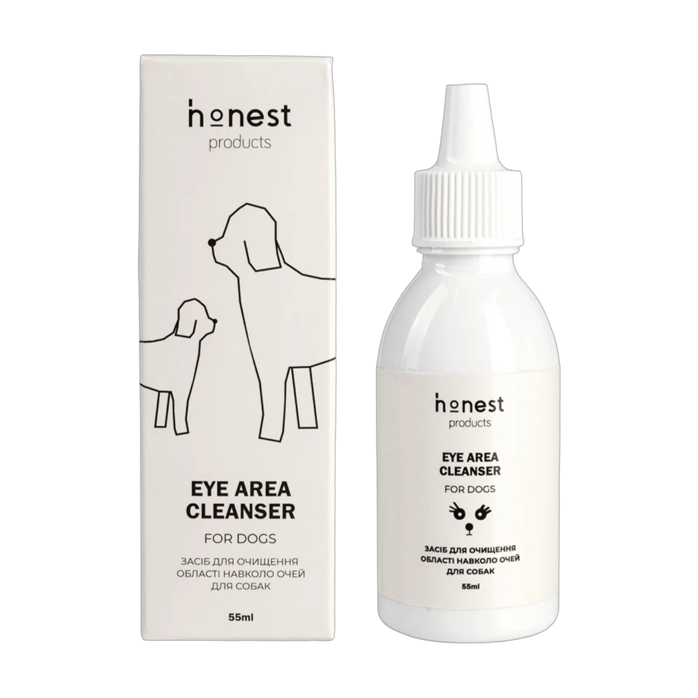 Средство для очищения области вокруг глаз для собак вид honest products, 55мл