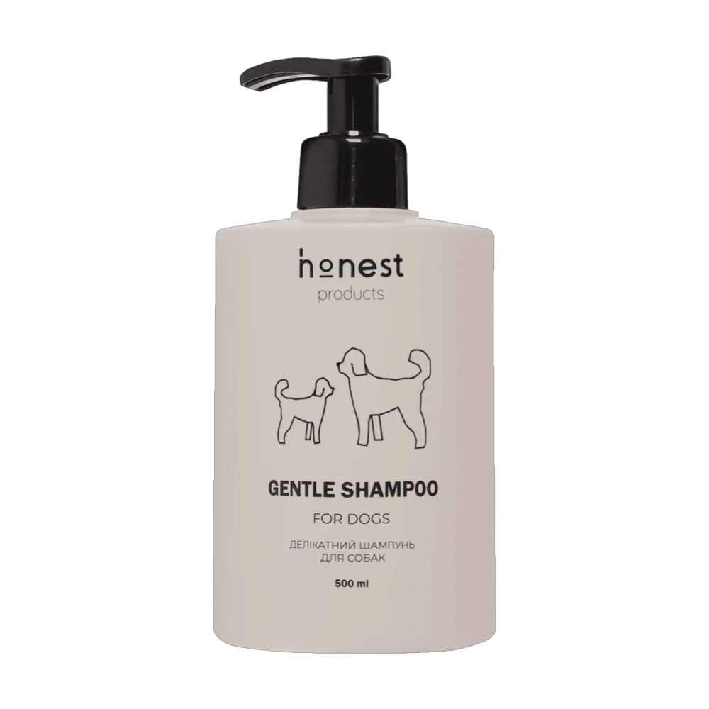 Деликатный шампунь для собак вид honest products, 500мл
