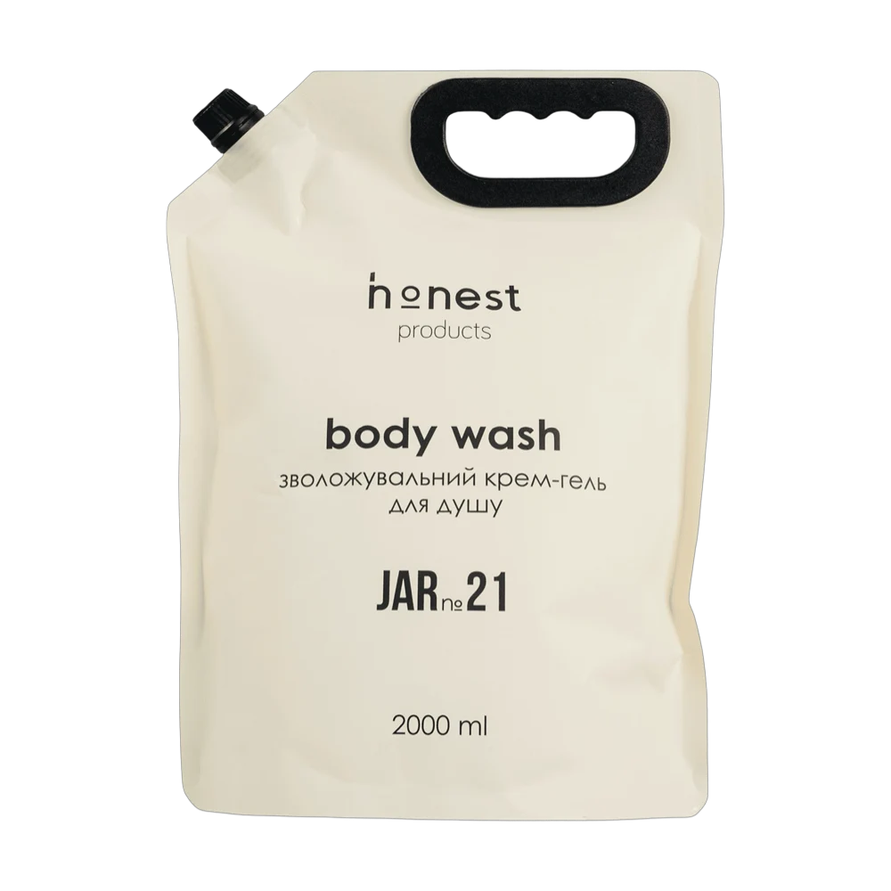 Увлажняющий крем-гель для душа JAR №21 vanilla от honest products, 2л
