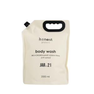 Зволожуючий крем-гель для душу JAR №21 vanilla від honest products, 2л