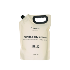Зволожувальний крем для рук та тіла JAR №12 vetiver від honest products, 2л