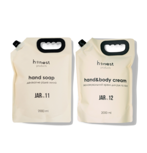 Набір для рук hand soap&cream refill smoked sugar set