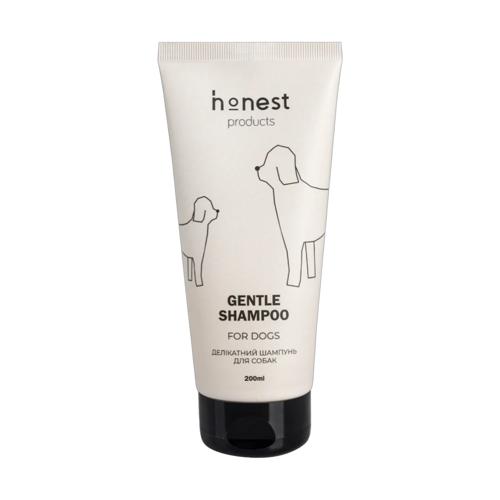 Деликатный шампунь для собак от honest products, 200мл