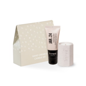 Подарунковий набір батер для рук та свічка