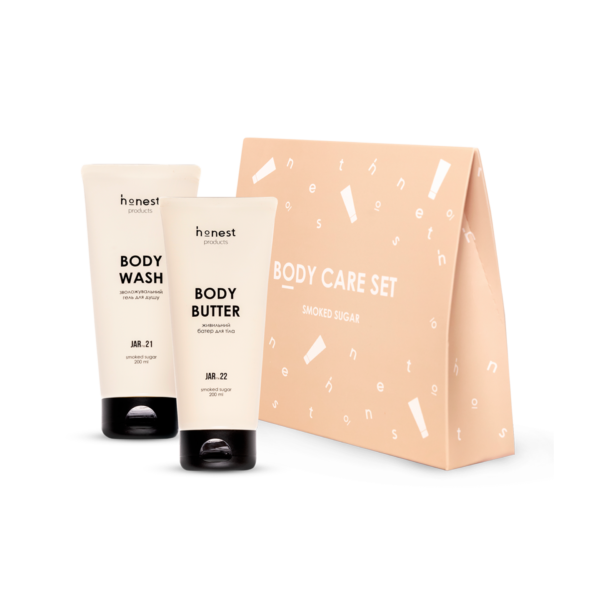 Подарунковий набір для догляду за тілом smoked sugar