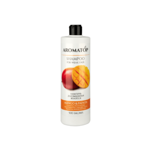Aromatop Шампунь для живлення та зміцнення волосся Манго-Папайя, 500мл