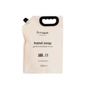 Делікатне рідке мило JAR №11 citrus & santal від honest products, 2л
