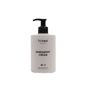 Зволожувальний крем для рук та тіла JAR №12 citrus & santal від honest products, 500мл