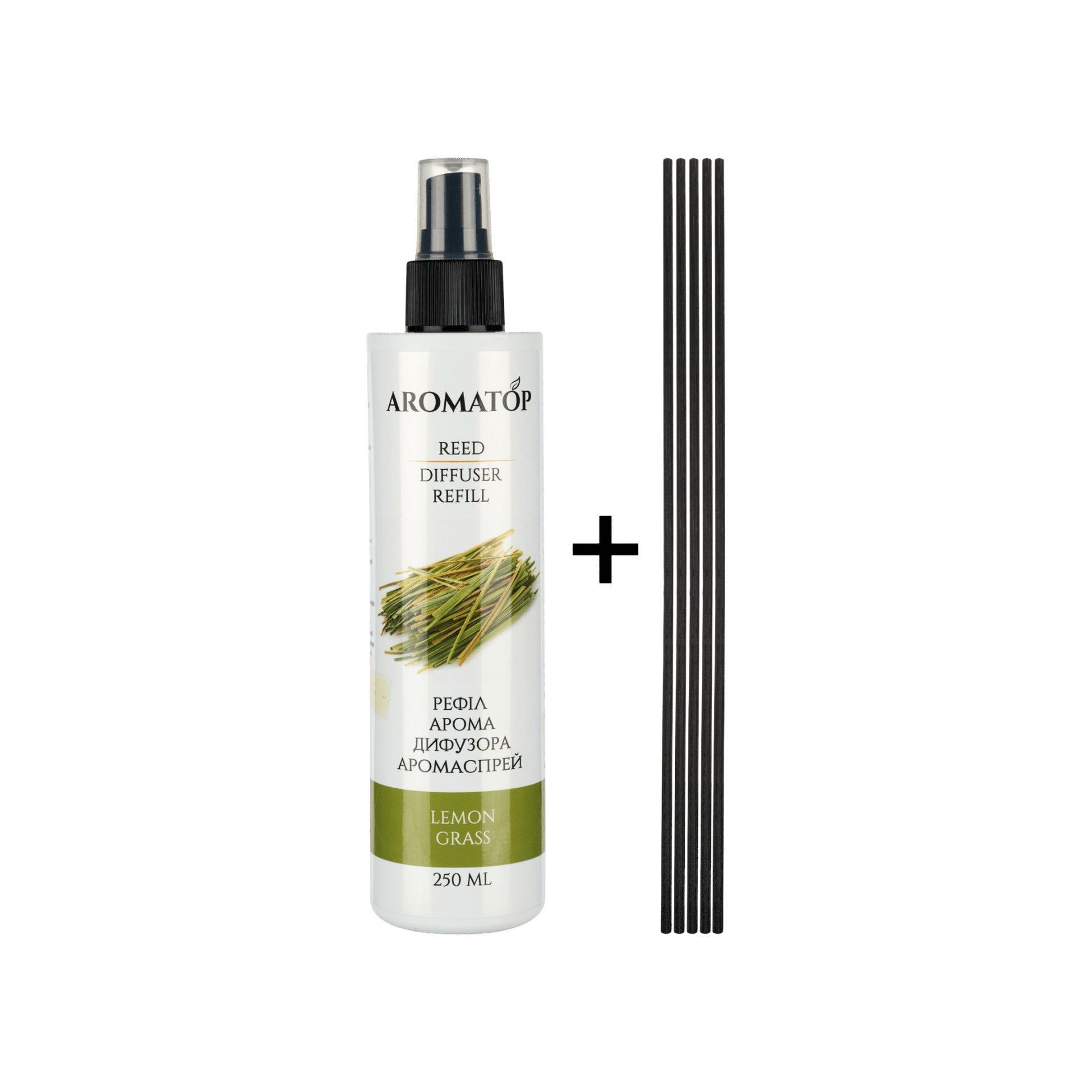 Aromatop Рефіл для аромадифузору Лемонграс, 250 мл