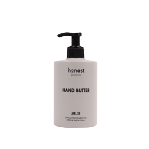 Відновлювальний батер для пошкодженої та сухої шкіри рук JAR №24 citrus & santal від honest products, 500 мл