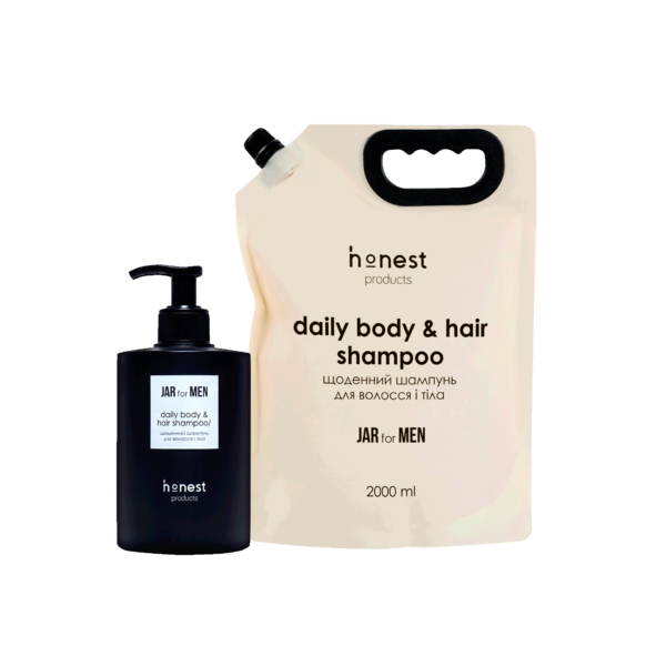 Набір з рефілом шампунь для волосся і тіла