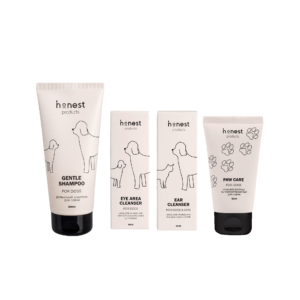 Набір доглядових засобів для собак