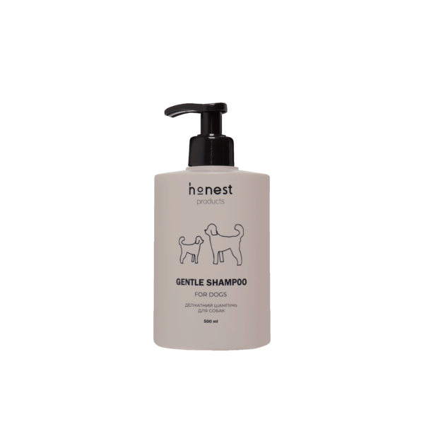 Деликатный шампунь для собак вид honest products, 500мл