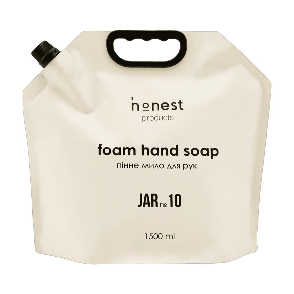 Пенное мыло для рук JAR №10 от Honest Products, 1,5л