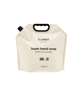 Пінне мило для рук JAR №10  від honest products, 1,5л